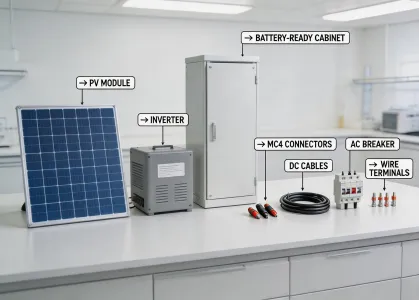 Turnkey solar kit application