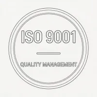ISO 9001 quality badge